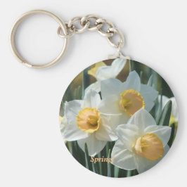 Lente Daffodils. Sleutelhanger