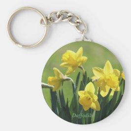 Lente Daffodils. Sleutelhanger