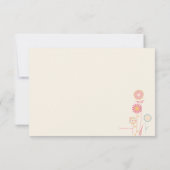 Lente dag Dank je kaarten (Achterkant)