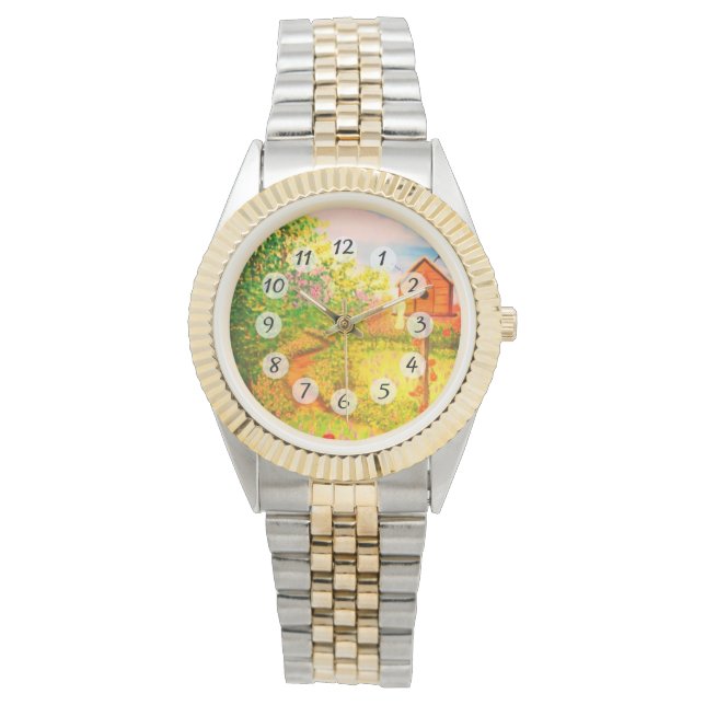 Lente dag horloge (Voorkant)