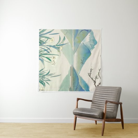 Lente dag wandkleed (In Situ (horizontaal))