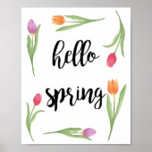 Lente decor, seizoensdecor, Poster offerte (Voorkant)