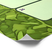 Lente Doelen Stellen Kalender 2025 | 90 Dagen Trac Poster (Hoek)