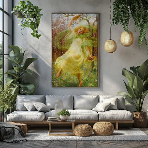 Lente door William Savage Cooper  Poster