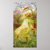 Lente door William Savage Cooper  Poster (Voorkant)