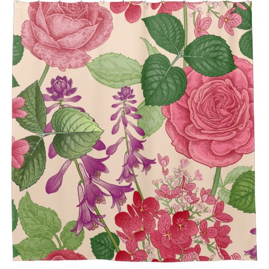 lente douchegordijn (Voorkant)