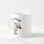 Lente Douches Grappig Seizoen Pun Koffiemok (Voorkant links)