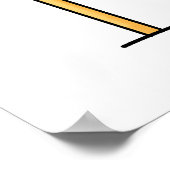 Lente Douches Grappig Seizoen Pun Poster (Hoek)