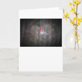 Lente draden, kaart (Gele Bloem)