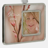 Lente dromen verzilverd omlijst ornament (Rechts)