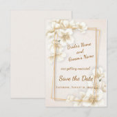 Lente-duoghoutventilator sparen de aankondiging va (Voorkant / Achterkant)