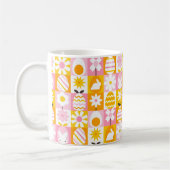 Lente Easter Patchwork Koffiemok (Links)