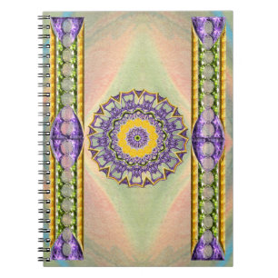 Lente Edelsteen Mandala Notitieboek