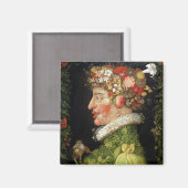 Lente, een serie met de vier seizoenen magneet (Voorkant / Achterkant)