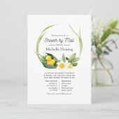 Lente Eendje Baby Shower per Post Kaart (Staand voorkant)