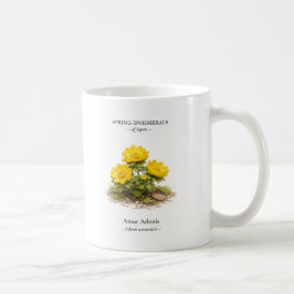 Lente-eenjarigen van Japan – Amur Adonis Koffiemok