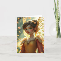 Lente Elf Portretkaart