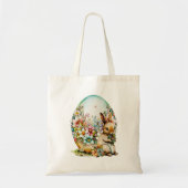 lente- en Floral-eieren - Pasen Tote Bag (Voorkant)