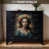 Lente en vreugde komen eraan tissuepapier