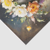 Lente en vreugde komen eraan tissuepapier (Detail)