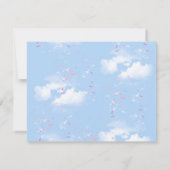 Lente en Zomer Bloeiende Bloemen Kaart (Achterkant)