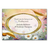 Lente en Zomer Bloeiende Bloemen Kaart (Achterkant)