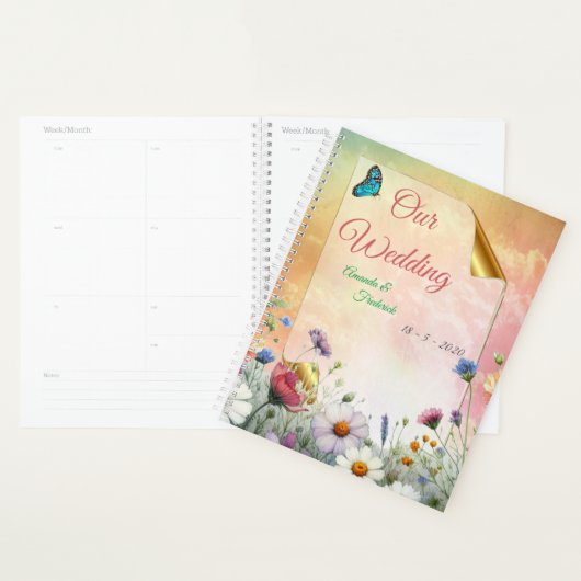 Lente en Zomer Bloeiende Bloemen Planner (Display)