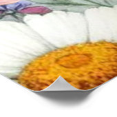 Lente en Zomer Bloeiende Bloemen Poster (Hoek)