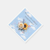 Lente en Zomer Bloeiende Bloemen Servet (Hoek)