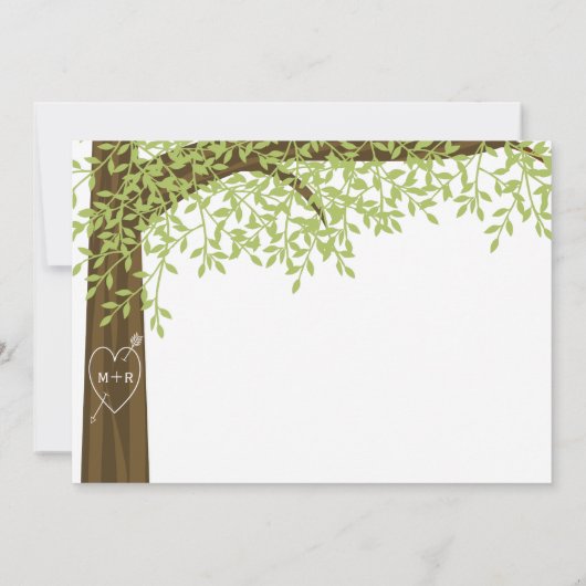 Lente- en zomerbomen kaart (Achterkant)