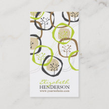 Lente en zomerse biologische bomen Moderne Natuur