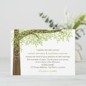 Lente en zomerse hartstocht kaart (Staand voorkant)