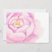 Lente Equinox Bloem Maiden Party Kaart (Achterkant)