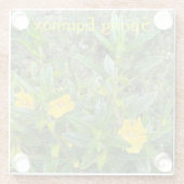 lente-Equinox Glazen Onderzetter (Achterkant)