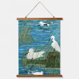 Lente-estuarium Hangend Wandkleed