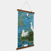 Lente-estuarium Hangend Wandkleed (Gebogen)