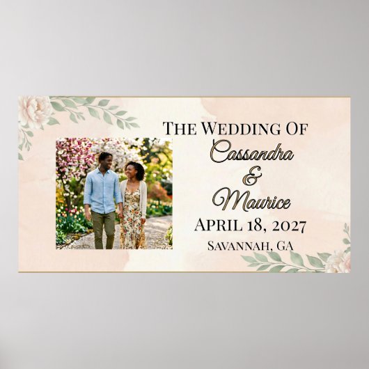 🌸 LENTE — “Etherele Tuin” Poster (Voorkant)