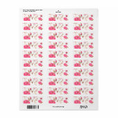 lente etiket (Full Sheet)