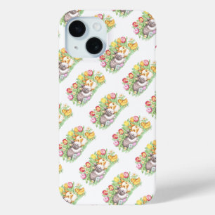 Lente Feest Pasen Konijn iPhone 15 Case