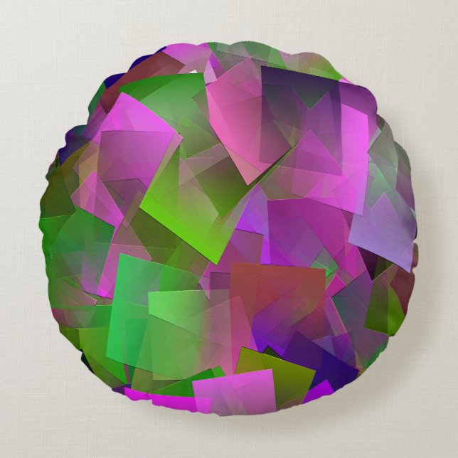 Lente feest..... rond kussen (Voorkant)