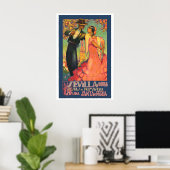 Lente Festivals in Sevilla, Heilige Week en Kermis Poster (Thuiskantoor)