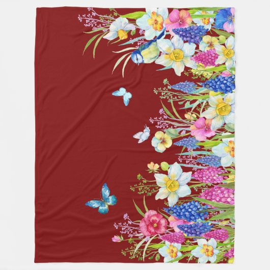 lente fleece deken (Voorkant)