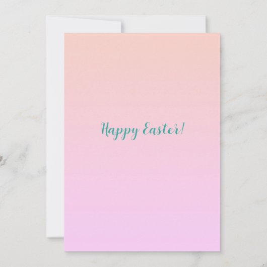 Lente Fling Birdhouse Pasen Brunch Kaart (Achterkant)