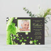 Lente fotouitnodiging kaart (Staand voorkant)