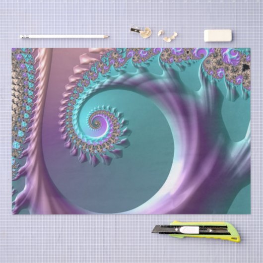 lente fractaal weefsel papier (Craft)