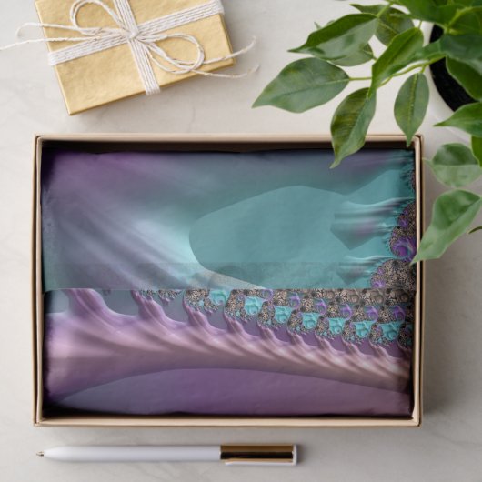 lente fractaal weefsel papier (Geschenk)