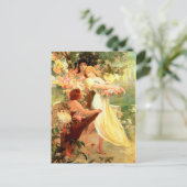 Lente-geest - Briefkaart (Staand voorkant)