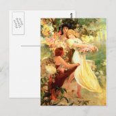 Lente-geest - Briefkaart (Voorkant / Achterkant)