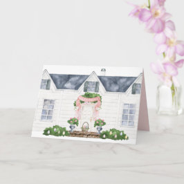 Lente | Gelukkig Pasen | Huis Kaart