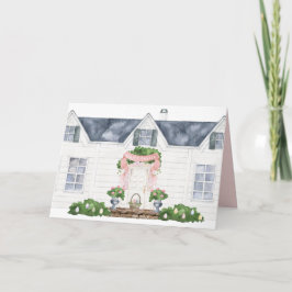 Lente | Gelukkig Pasen | Huis Kaart